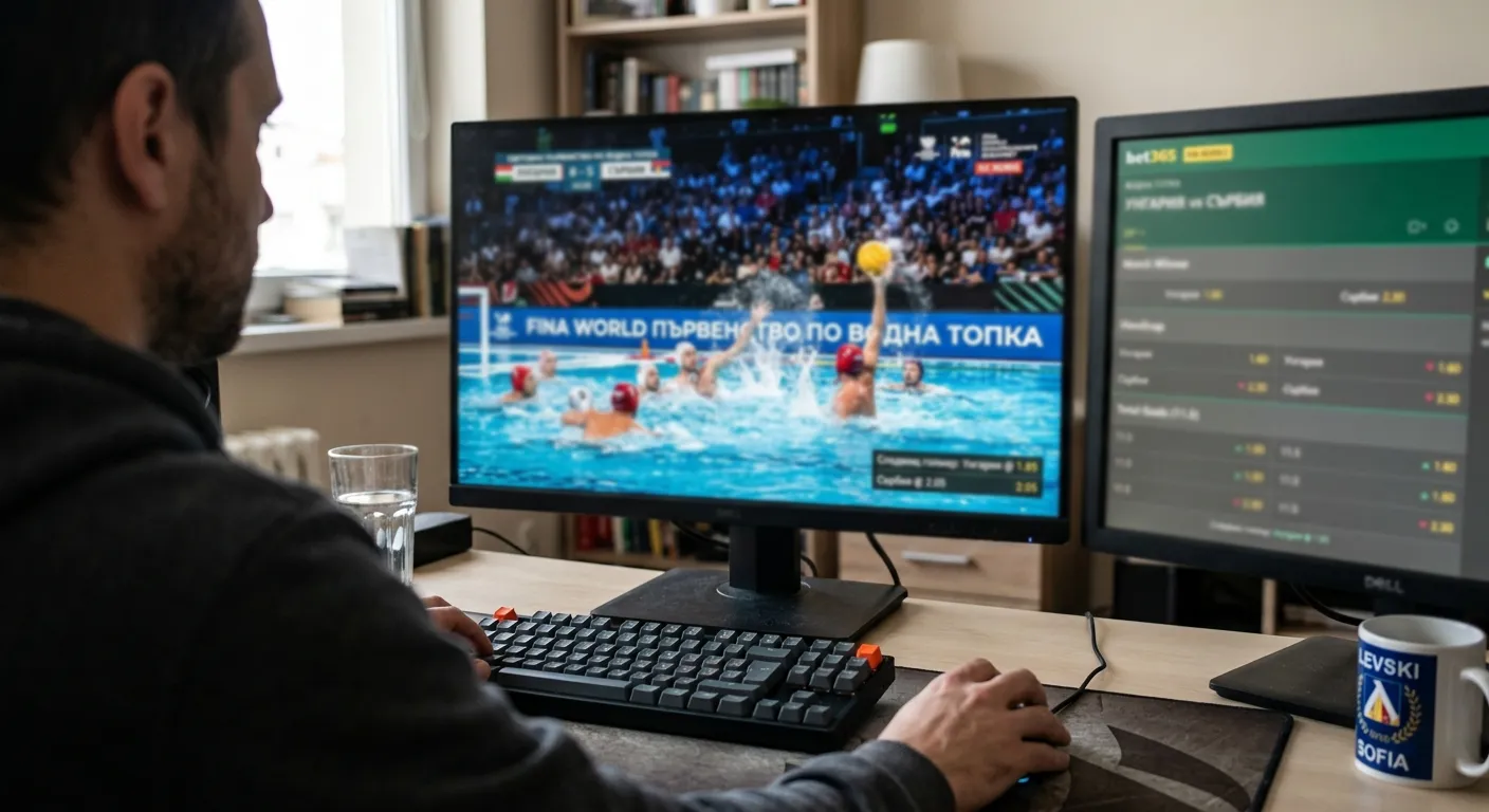 Двоен екран залагане — гледане и live bet едновременно