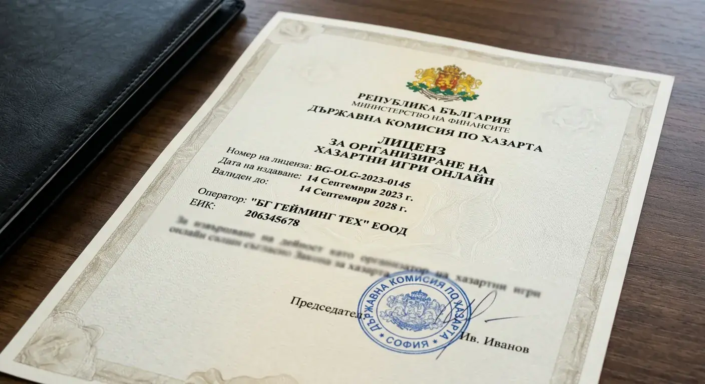 Списък лицензирани оператори НАП — онлайн залози България