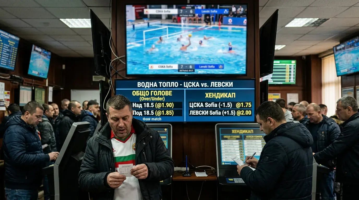 Пазари за залози водна топка — over under и хендикап опции